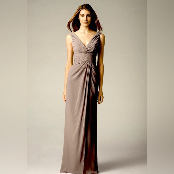 Watters Dresses & Skirts - Watters Stone Antonia Gown Maxi Dress Size 10